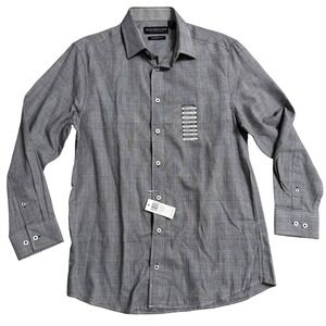 Men's Nick Graham Long Sleeve Button-Down 15.5. 32-33 Medium Modern Fit NWT